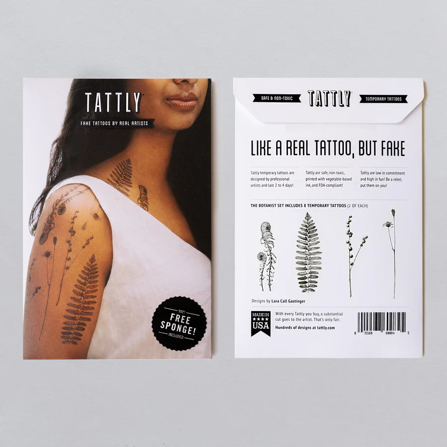 The Botanist Tattoo Set