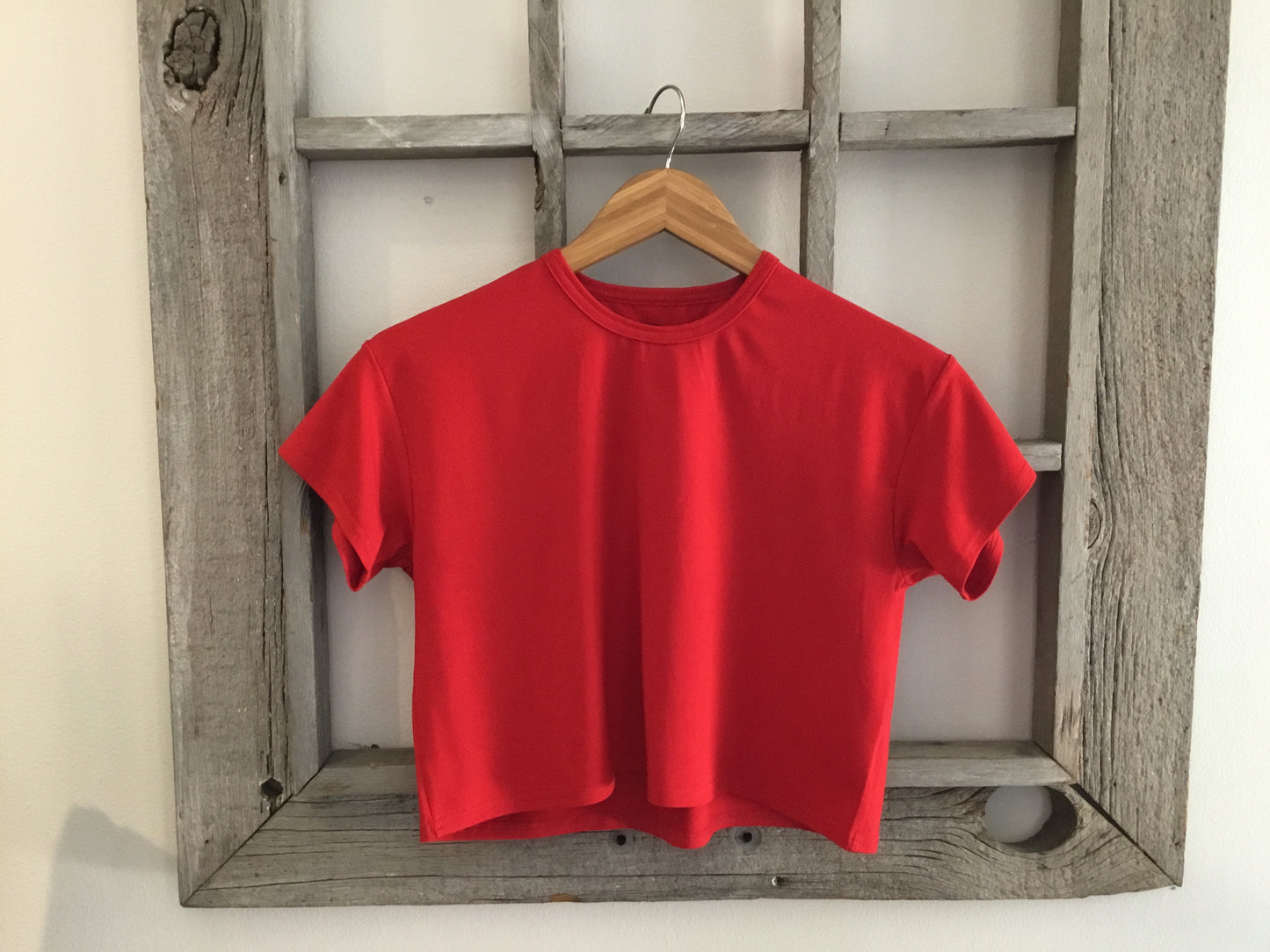 Alyssa Tee in Cherry Red
