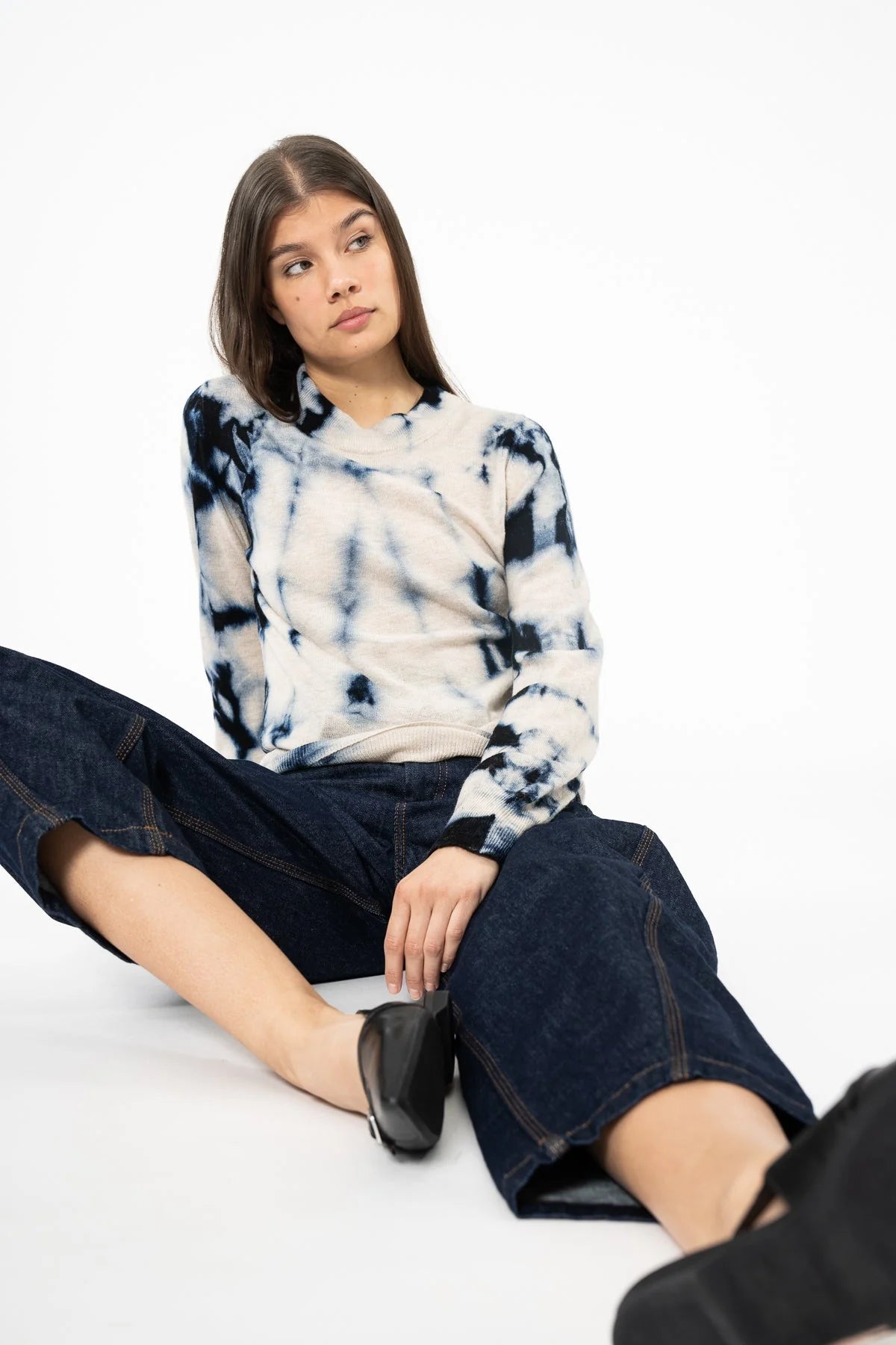 Merino Shibori Sweater