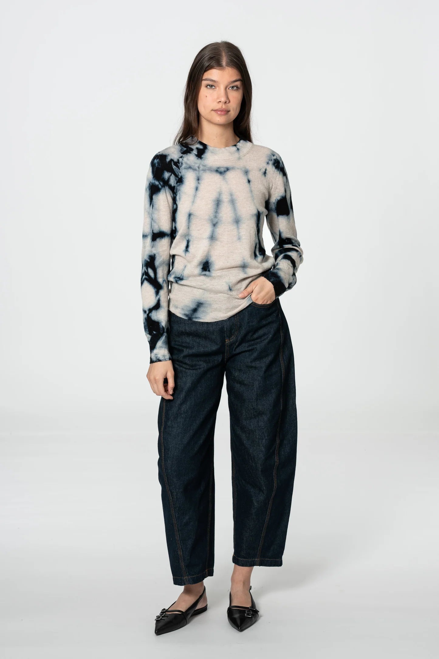 Merino Shibori Sweater