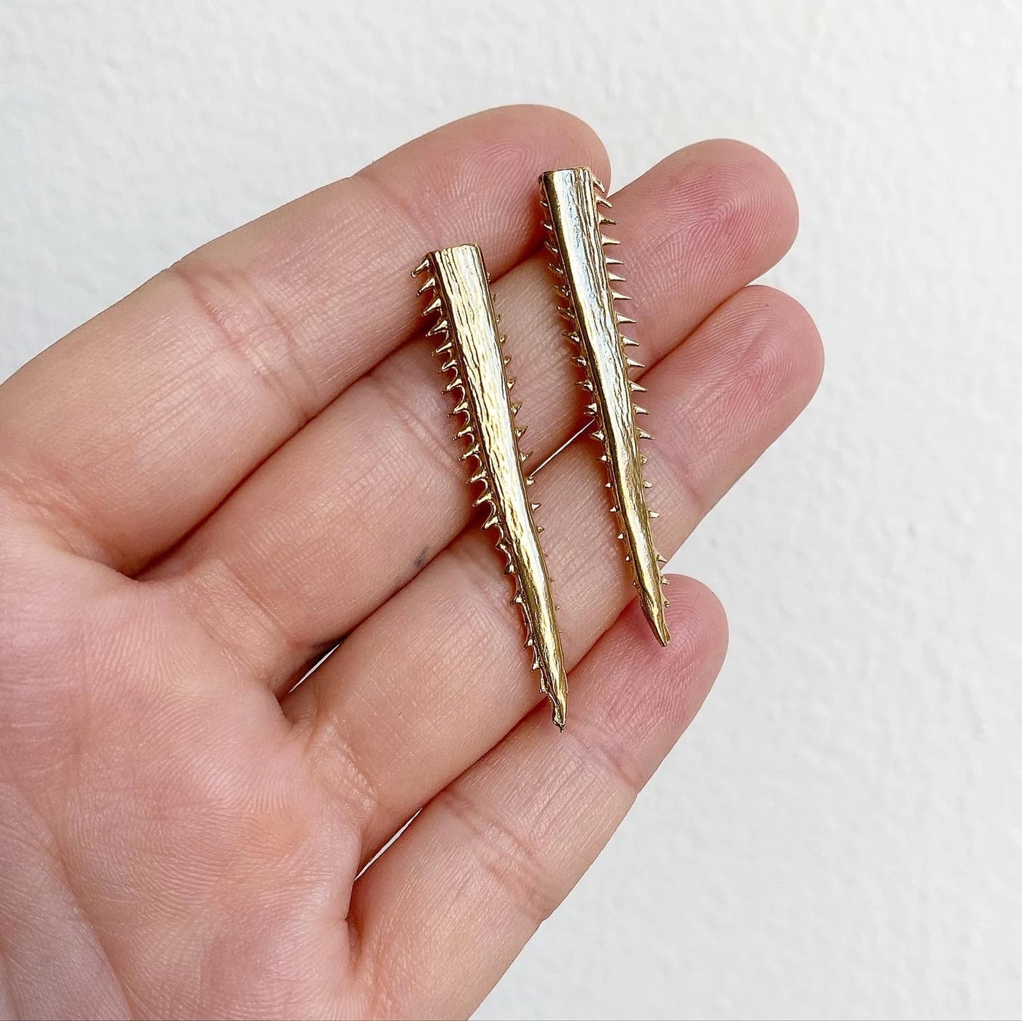 Spiny Ray Stud Earrings