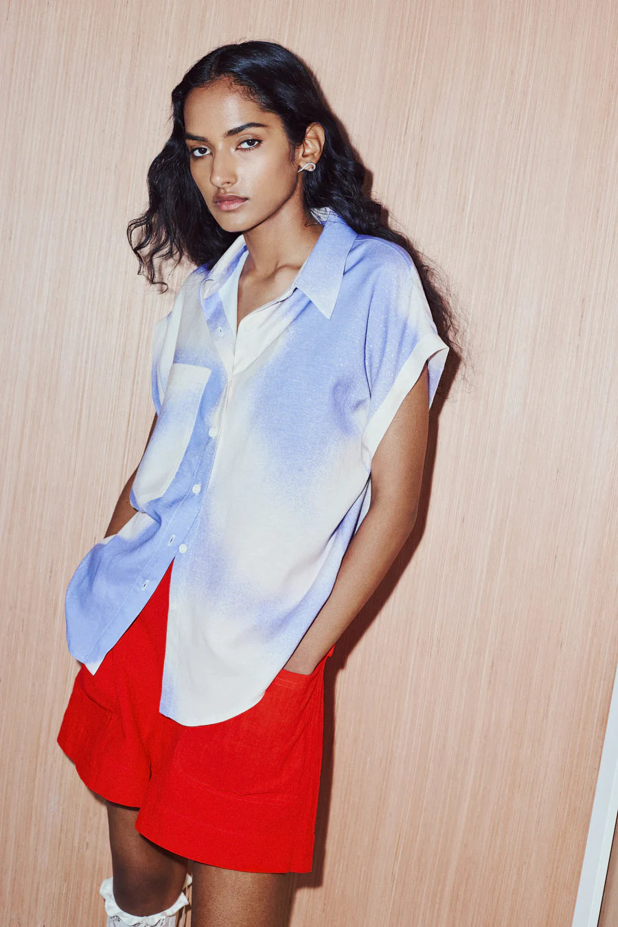 Eve Gravel Artic Shirt in Nuage