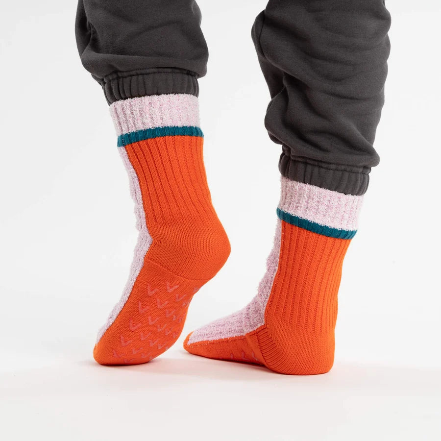 Color Ragg House Socks - Poppy Lilac