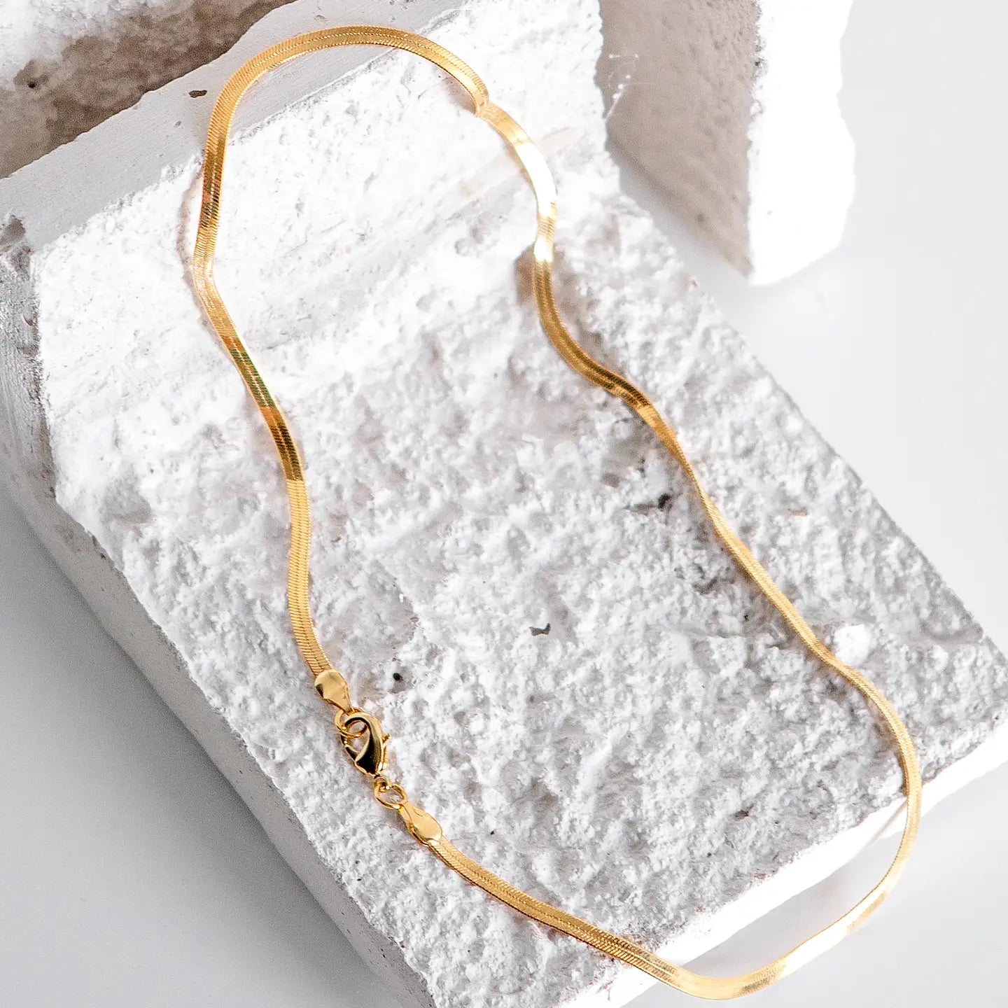 Zoe Snake Chain Necklace