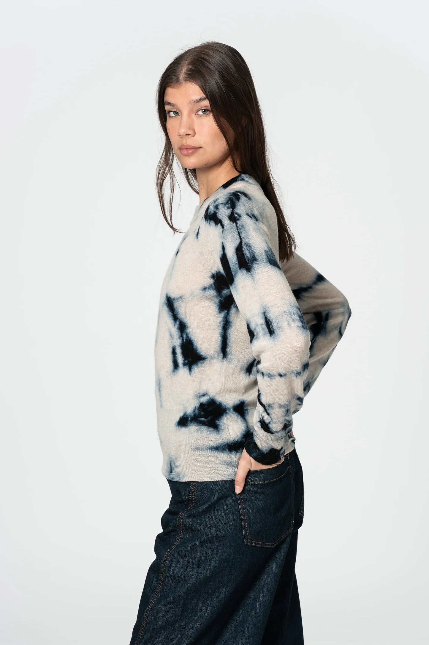 Merino Shibori Sweater