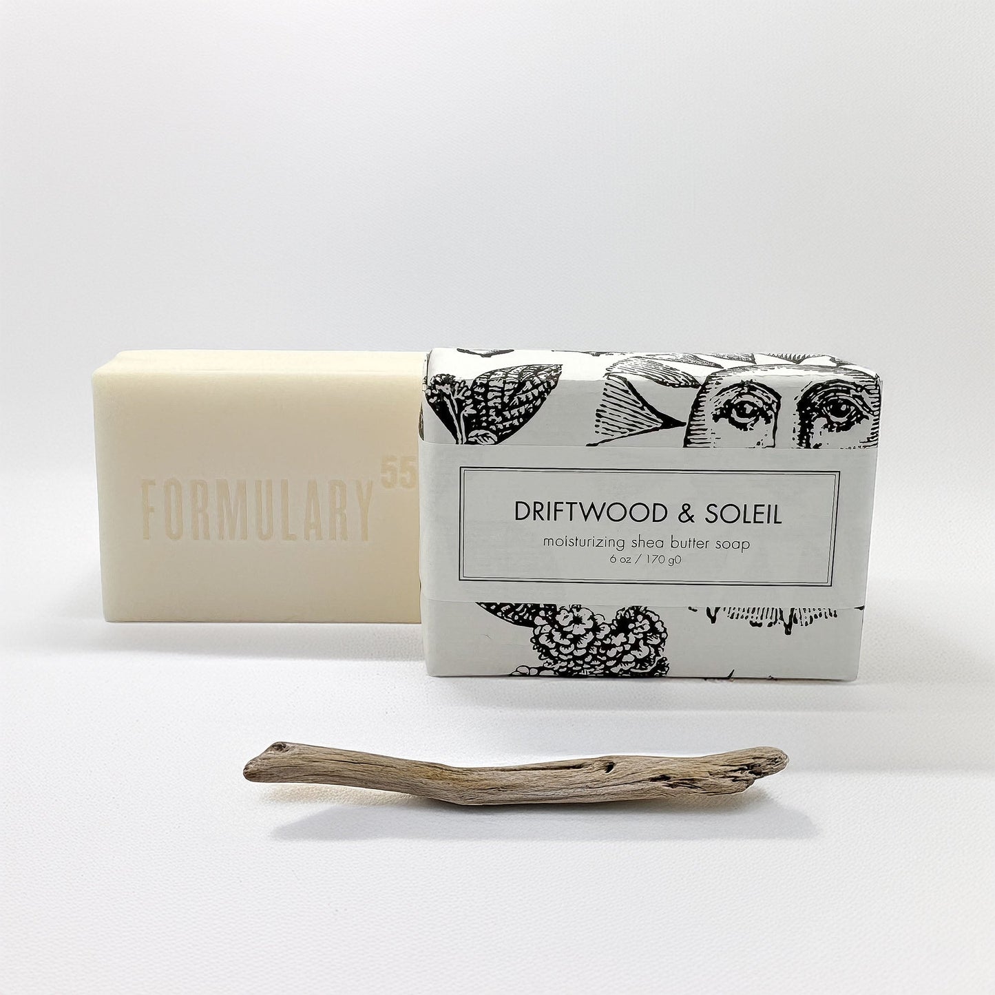 Formulary 55 Shea Butter Soap Driftwood & Soleil