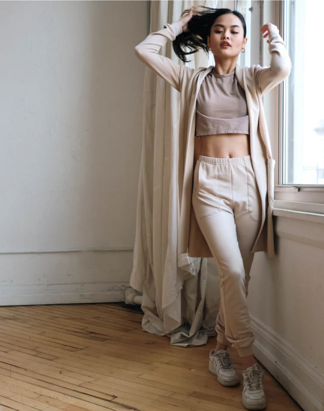 Peggy Car Coat - Mocha