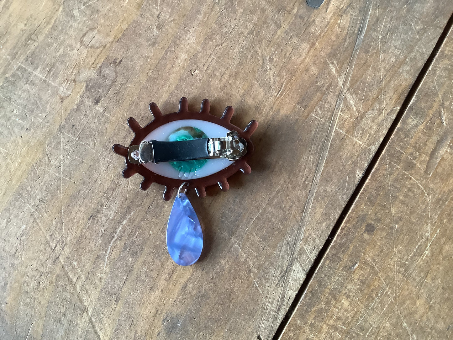 Third Eye Mini French Barrette