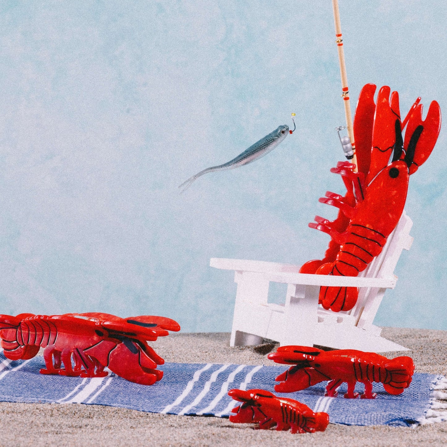 Large Lobster Hair Claw