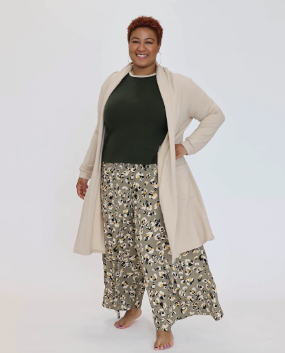 Peggy Car Coat - Mocha
