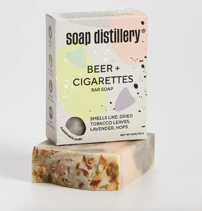 Boozy Soap Bars Beer + Cigarettes