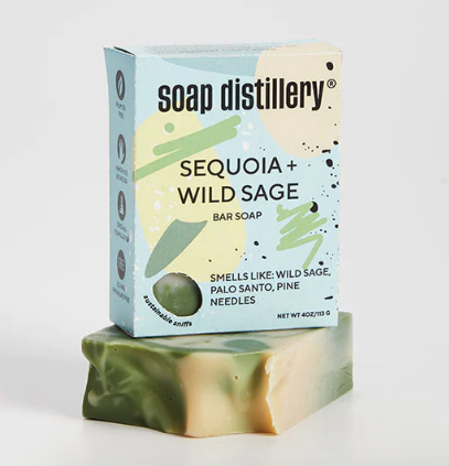 Boozy Soap Bars Sequoia and Wild Sage