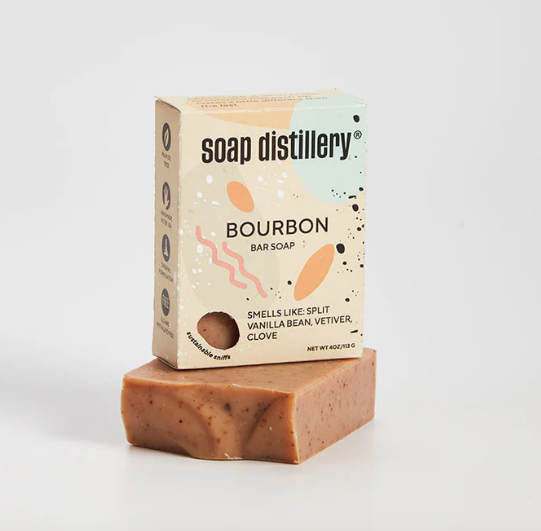Boozy Soap Bars Bourbon