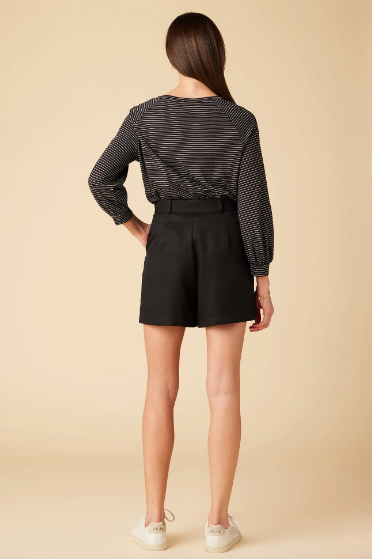 Tencel Pleated Shorts