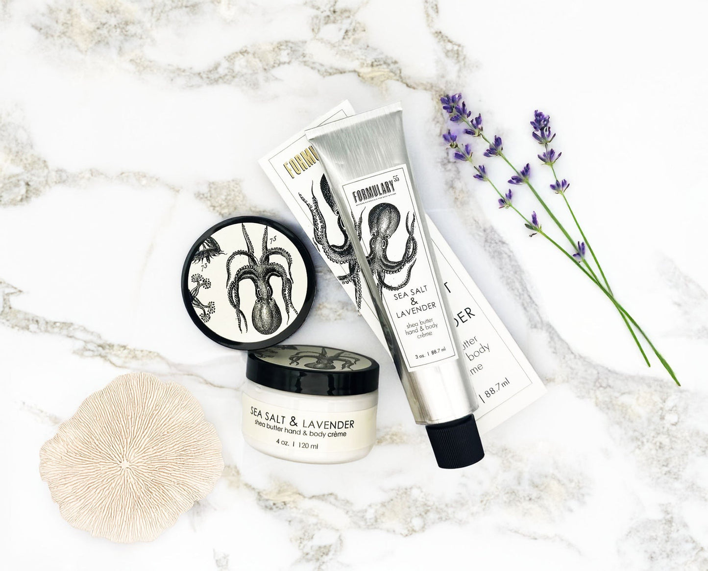 Sea Salt & Lavender - Shea Butter Hand and Body Creme