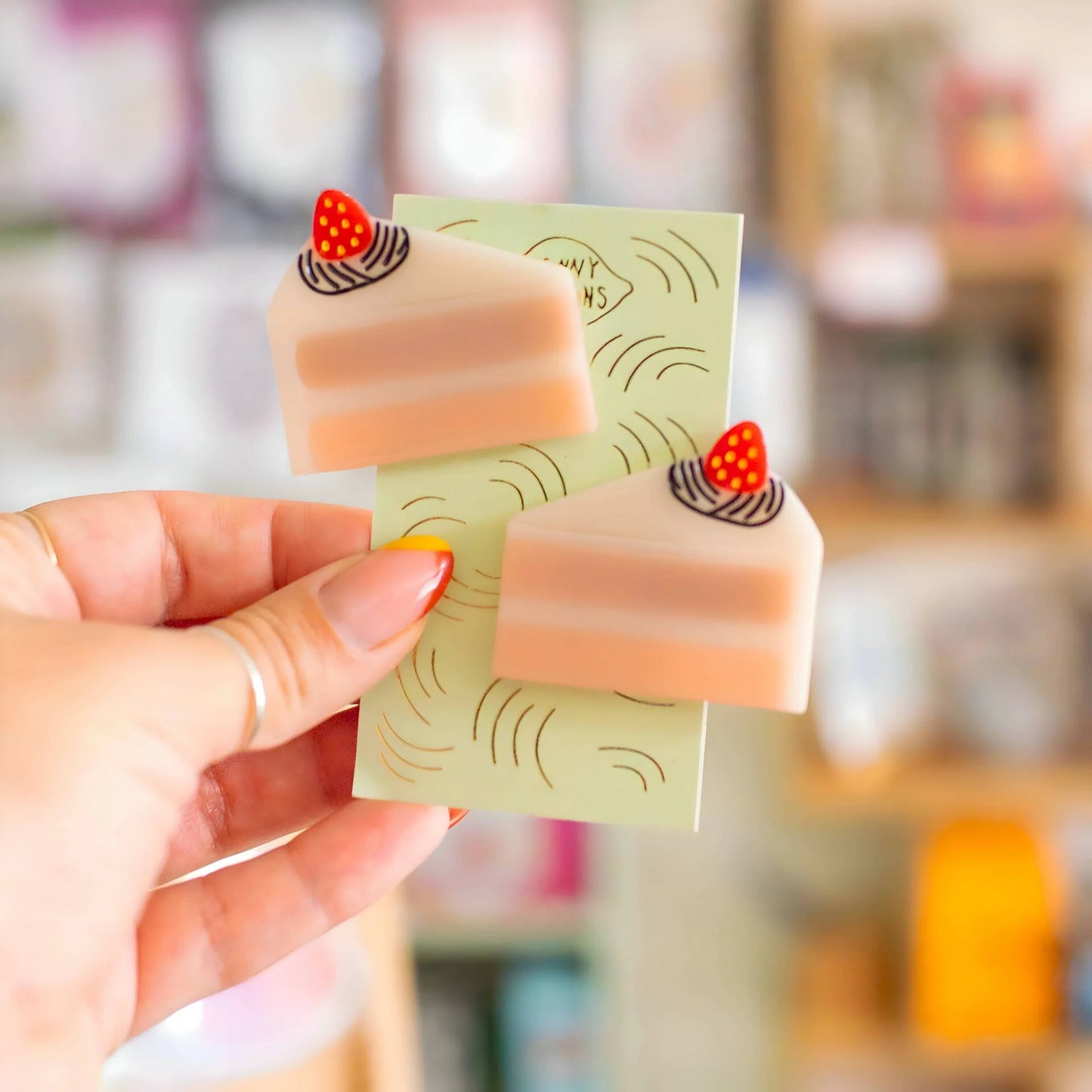 Cake Alligator Hair Clips