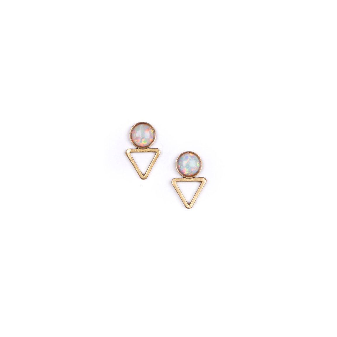 Tiny Elder Malachite Studs