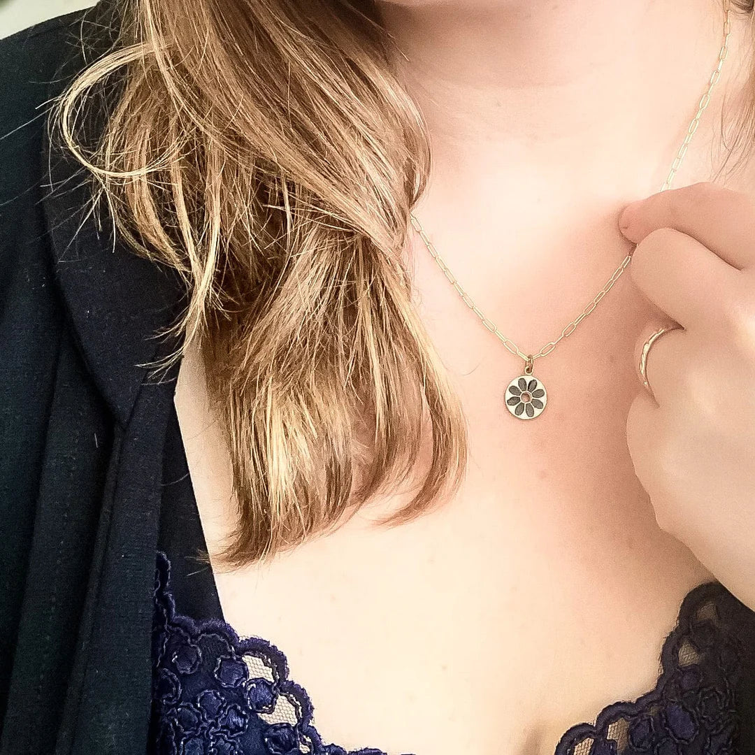 Flower Power Charm Necklace