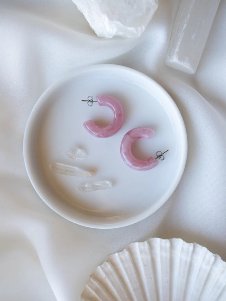 Tula Hoops Pink