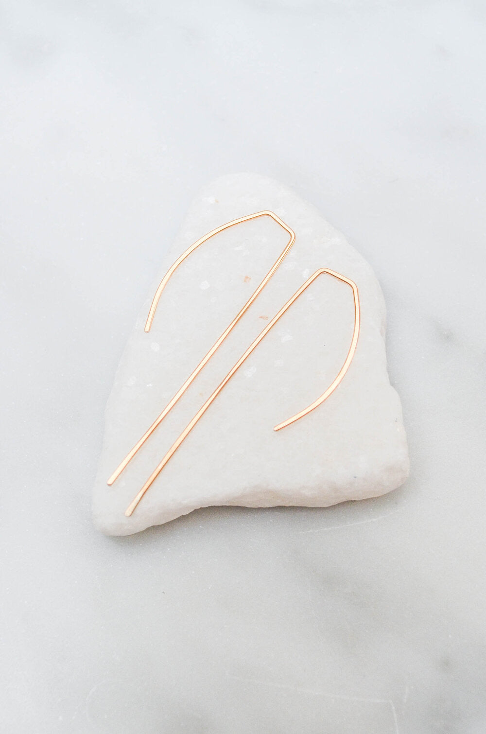 Small Arch Threader Earrings 14K Gold Fill