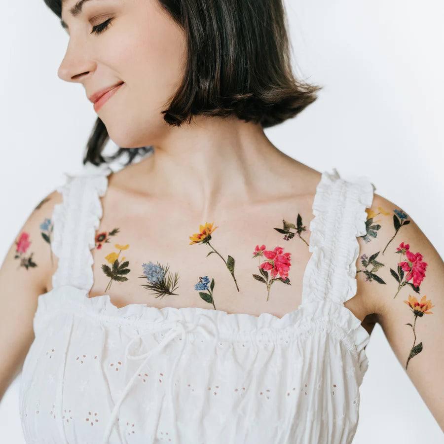 Garden Variety Tattoo Sheet Set