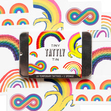 Tiny Rainbow Tattoo Tin