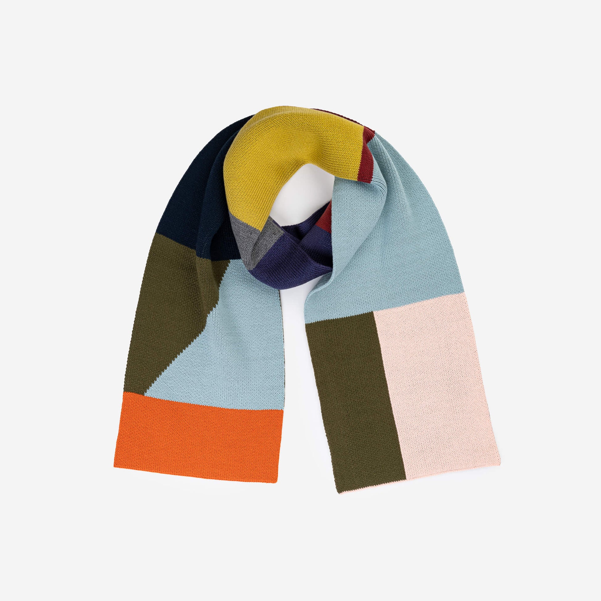 Mismatch Big Scarf in Desert