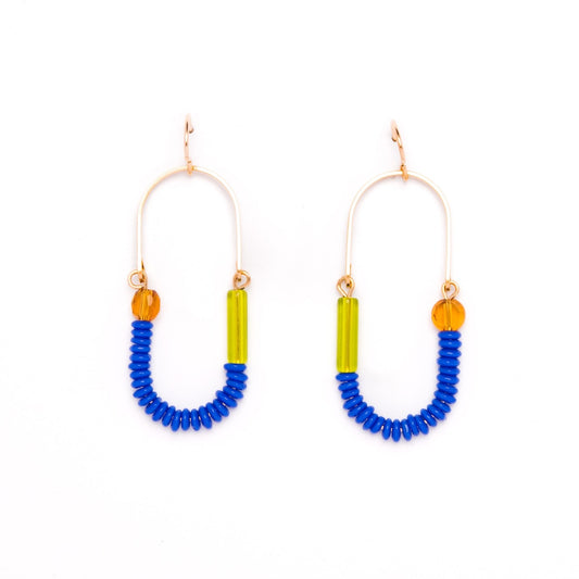 Balance Earrings - Ultramarine