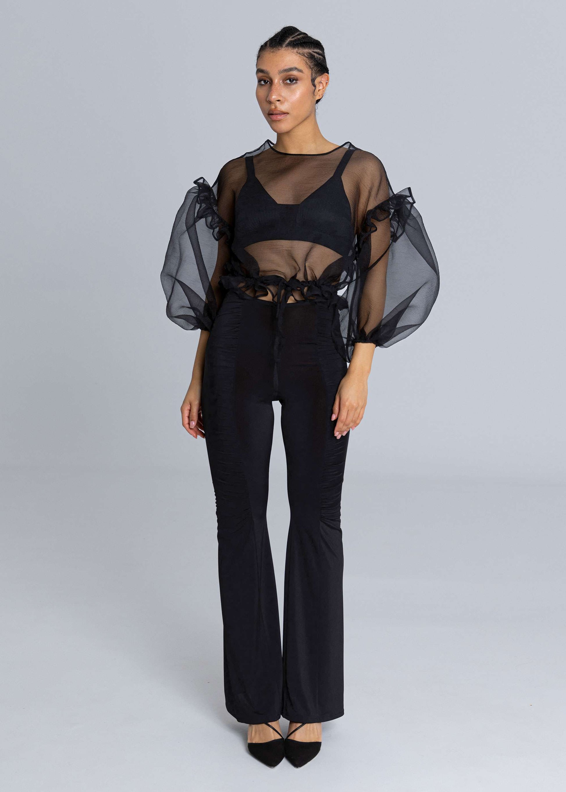 Volume Organza Top