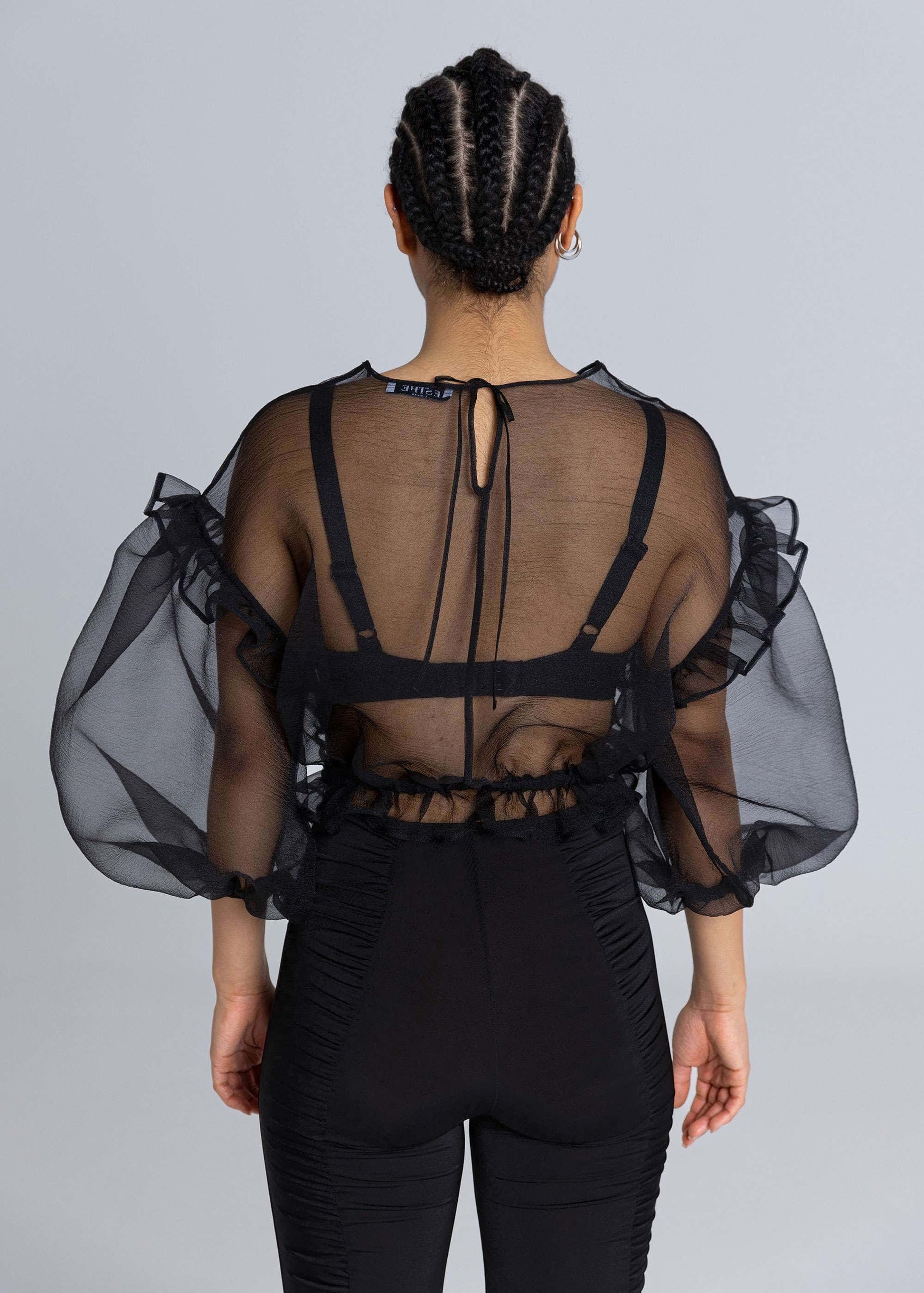Volume Organza Top
