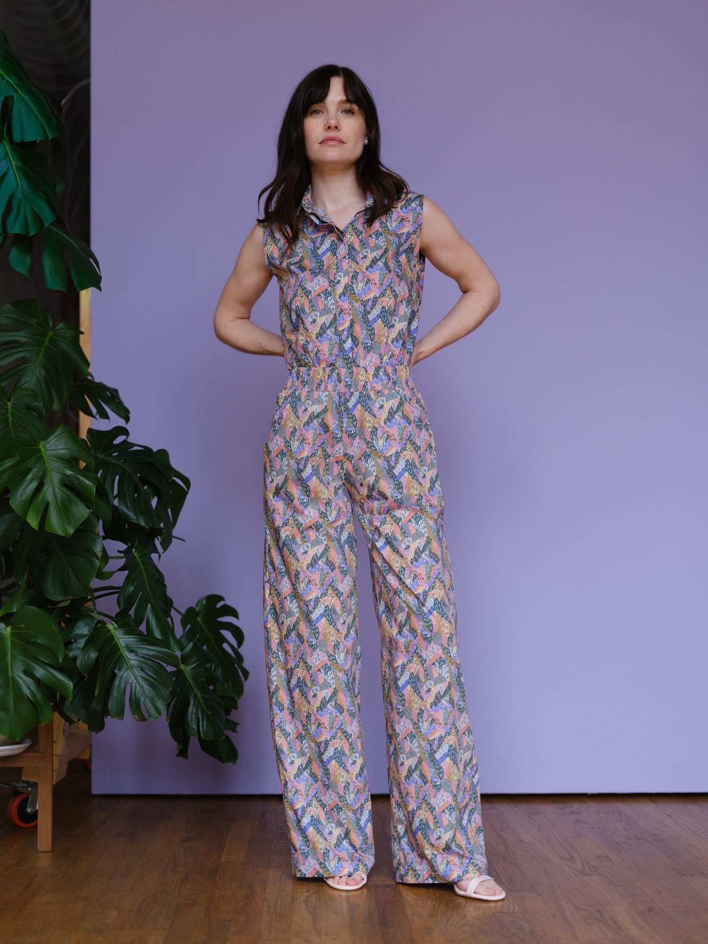 Addison Shirt in Cactus Print