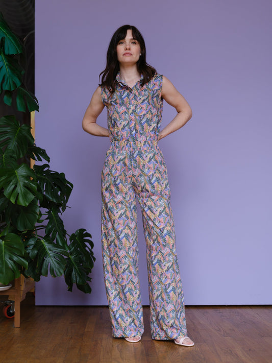 Addison Shirt in Cactus Print