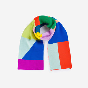 Mismatch Big Scarf in Rainbow