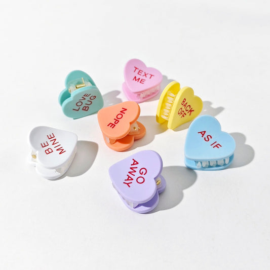 Candy Heart Clips