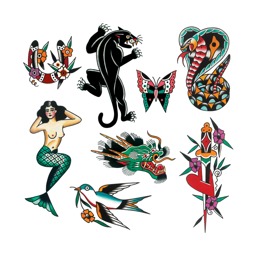 Americana Tattoo Set