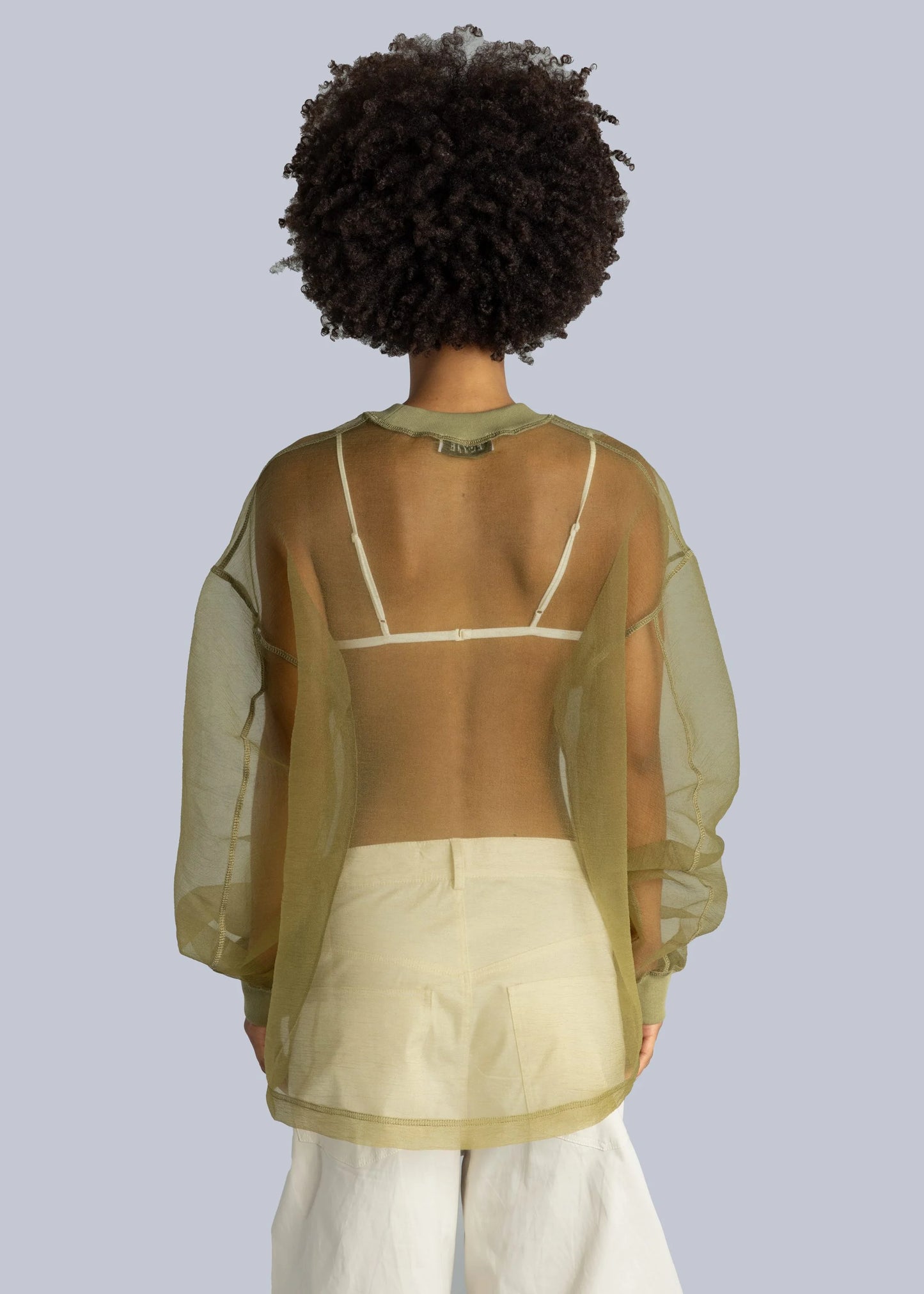 Organza Sweatshirt