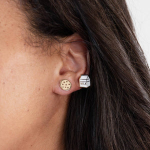 Milk + Cookies Studs