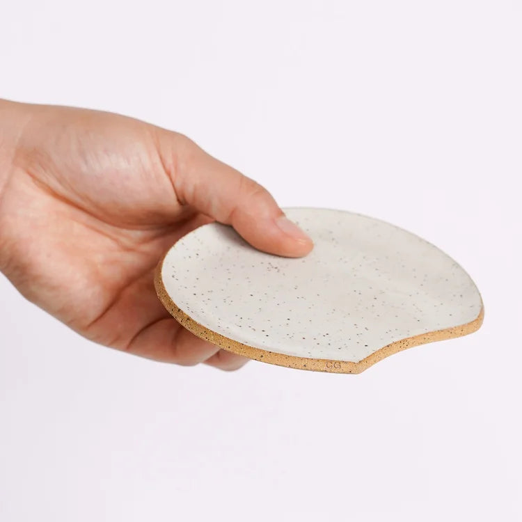 Speckled Ceramic Spoon Rest