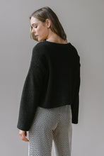 Charlie Sweater in Salt + Pepper