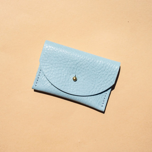 Cardholder - Robin Blue Leather