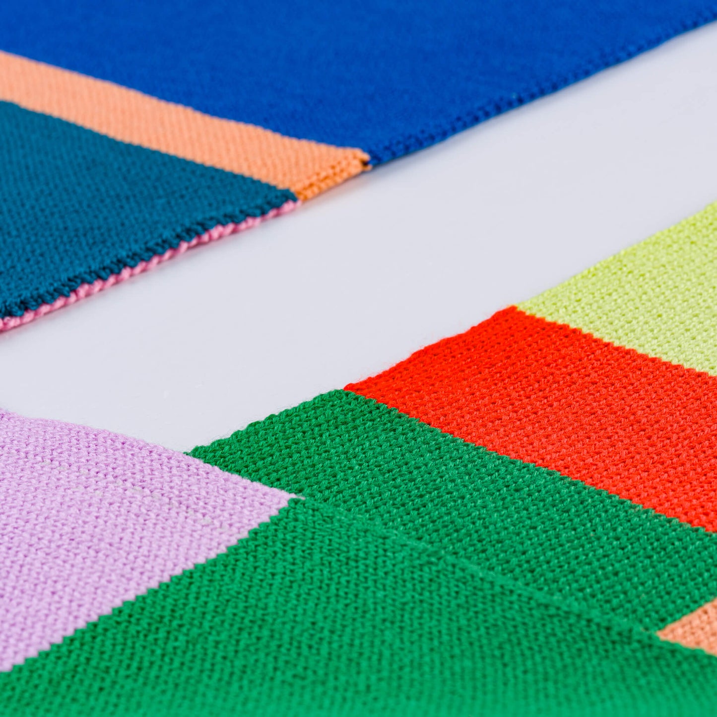 Mismatch Big Scarf in Rainbow