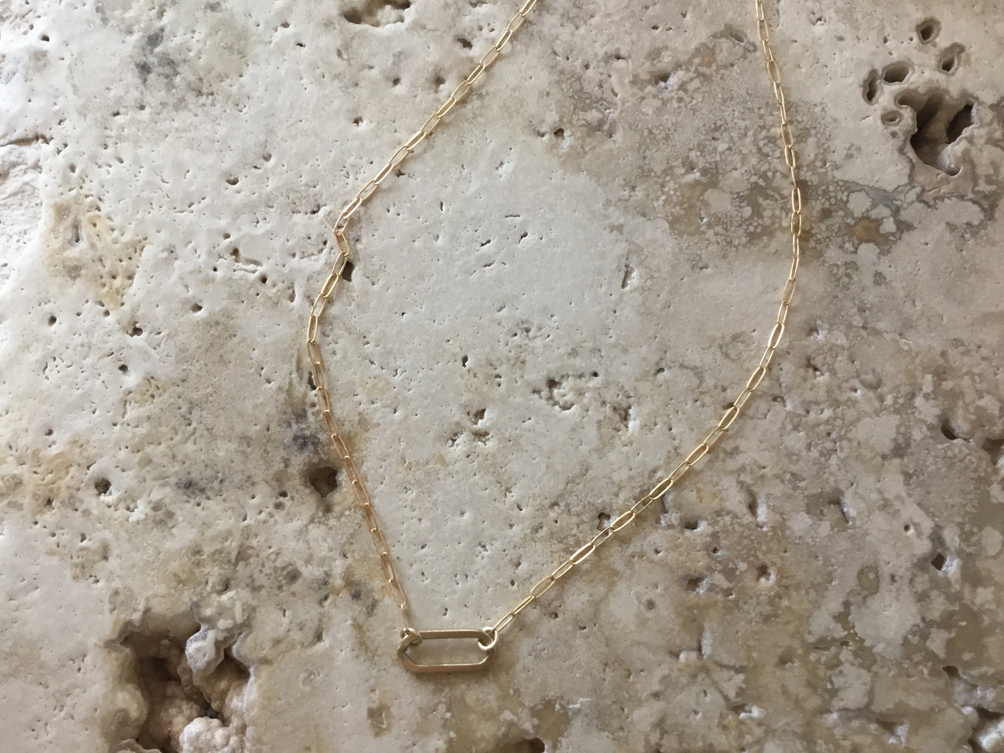 Paperclip Chain Necklace