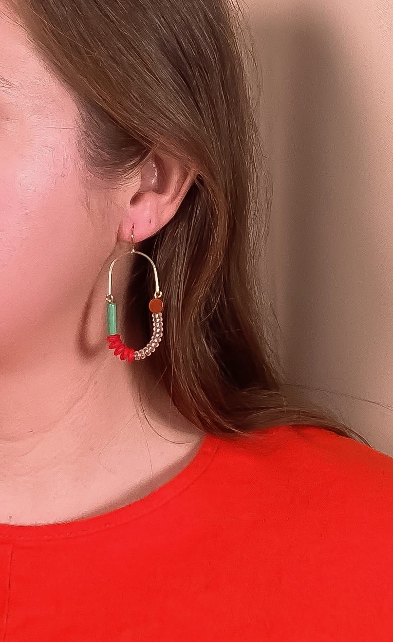 Artist Series Balance Earrings - Van Gogh