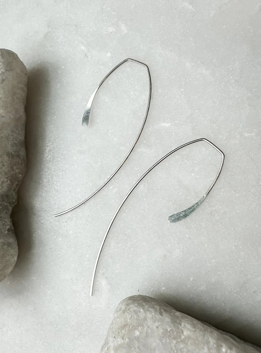 Threader Earrings Sterling Silver