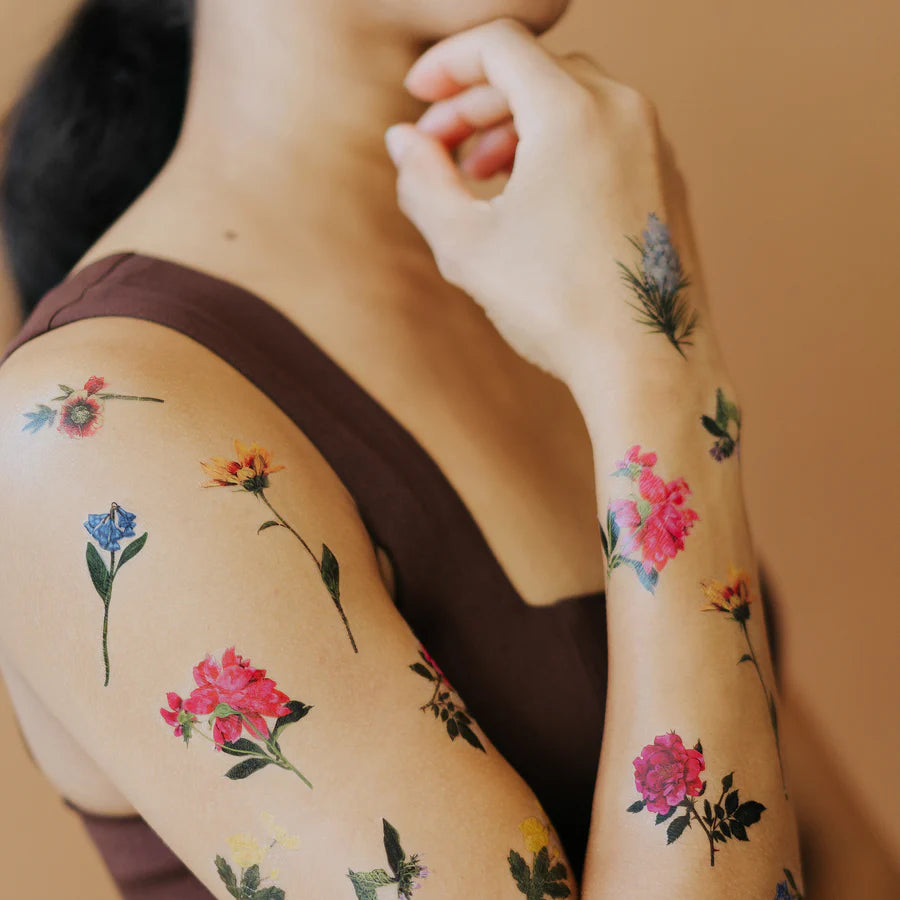 Garden Variety Tattoo Sheet Set