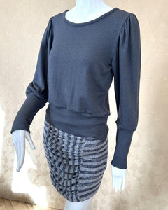 Violetta Sweater in Steel Gray