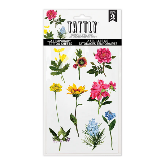 Garden Variety Tattoo Sheet Set