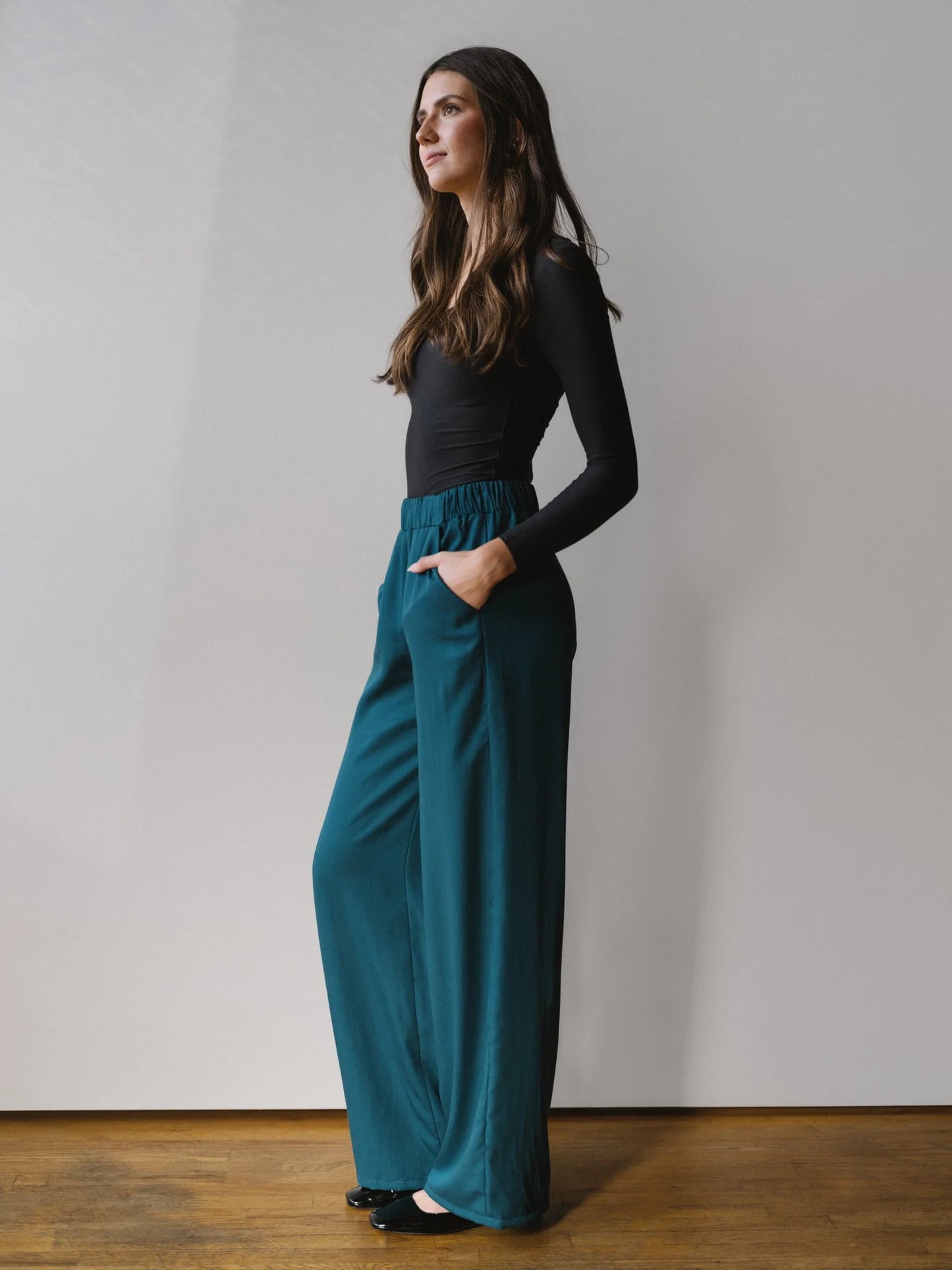 Luzon Pants in Teal