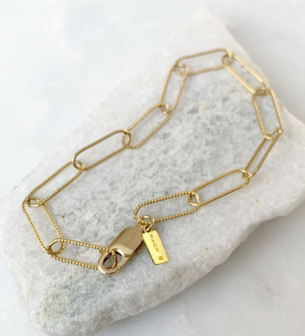 Paperclip Chain Bracelet