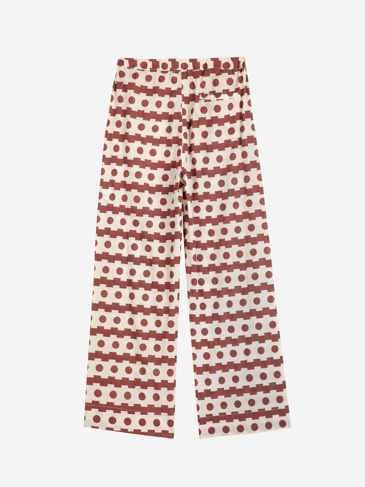 Geometric Relaxed Trousers